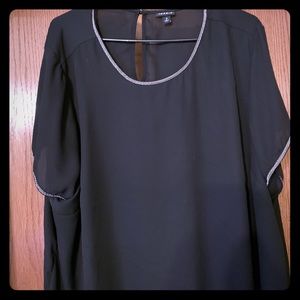 Black dress shirt